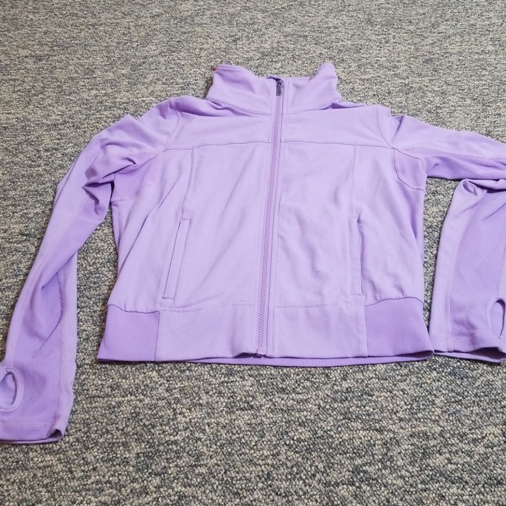 Lululemon Purple Zip up